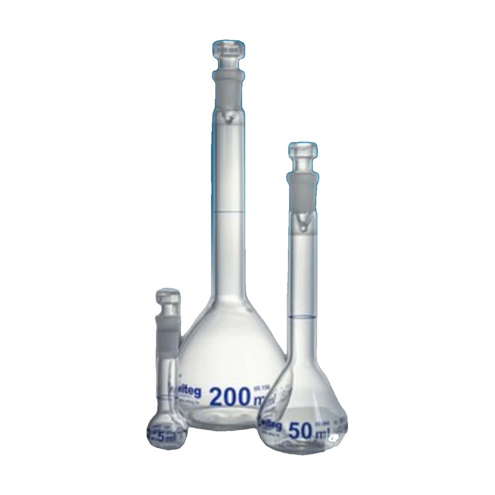 Witeg&trade;&nbsp;Fiole jaugée en verre borosilicaté 3.3 avec bec verseur