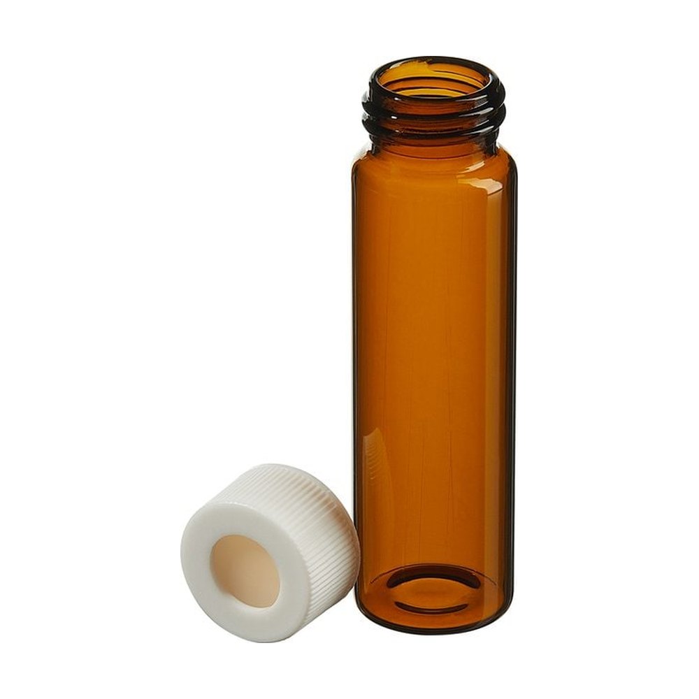 Thermo Scientific™ Flacons en verre ambré pour analyse des composés organiques volatils (VOA, Volatile Organic Analysis) avec septa de 0,125 po I-Chem™