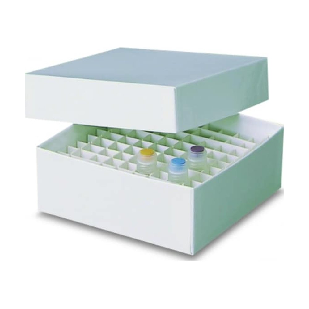 Fisherbrand&trade;&nbsp;Cryoboîtes en carton à revêtement hydrofuge standard