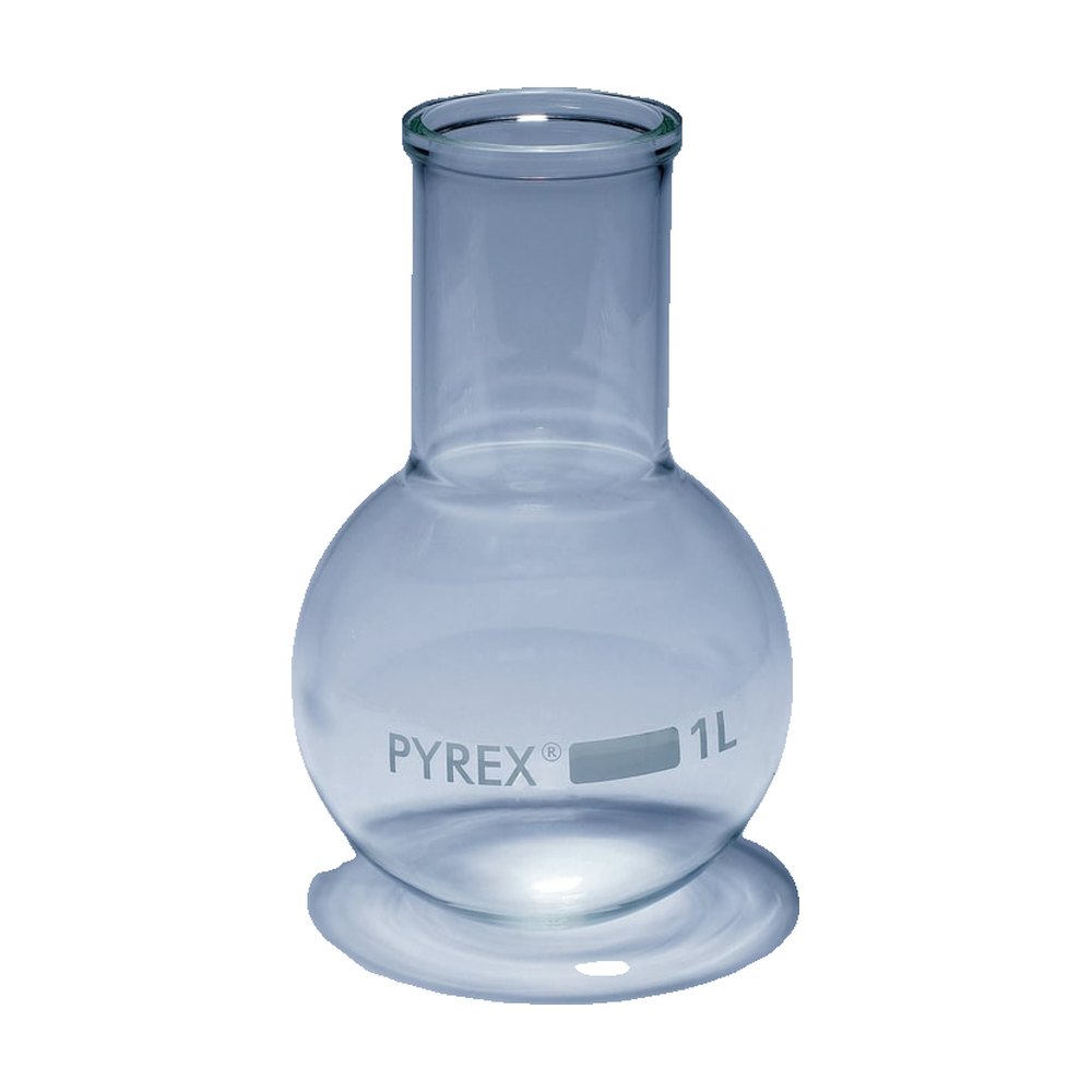 Flacon d’ébullition à fond rond et à col large Pyrex&trade;
