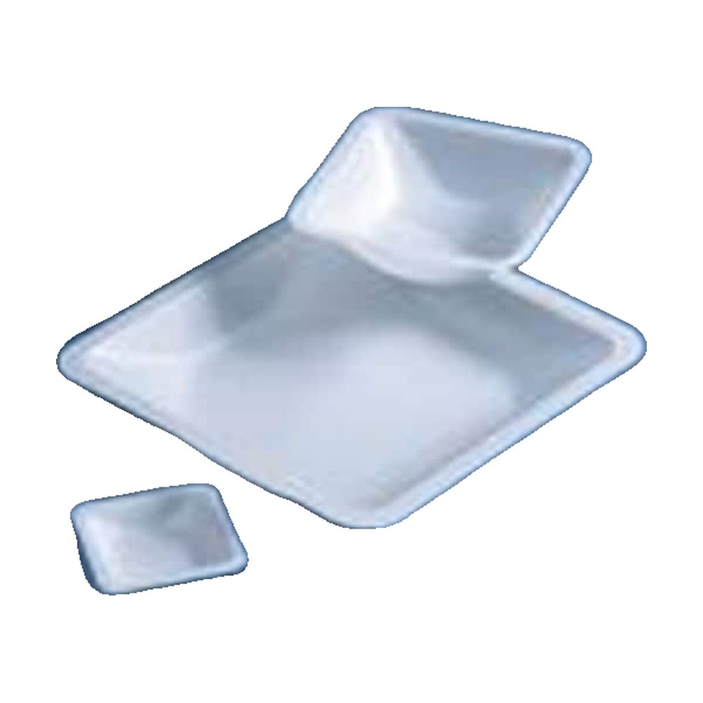 Brand&trade;&nbsp;Nacelles de pesée carrées en PS
