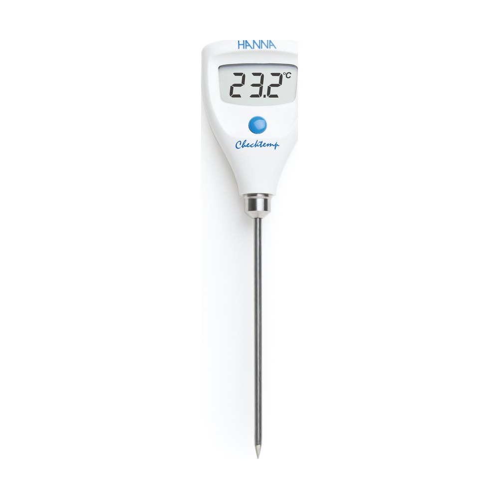 Thermomètre de précision avec sonde fixe Checktemp®, conforme EN13485 – HI98501 – Hanna Instruments
