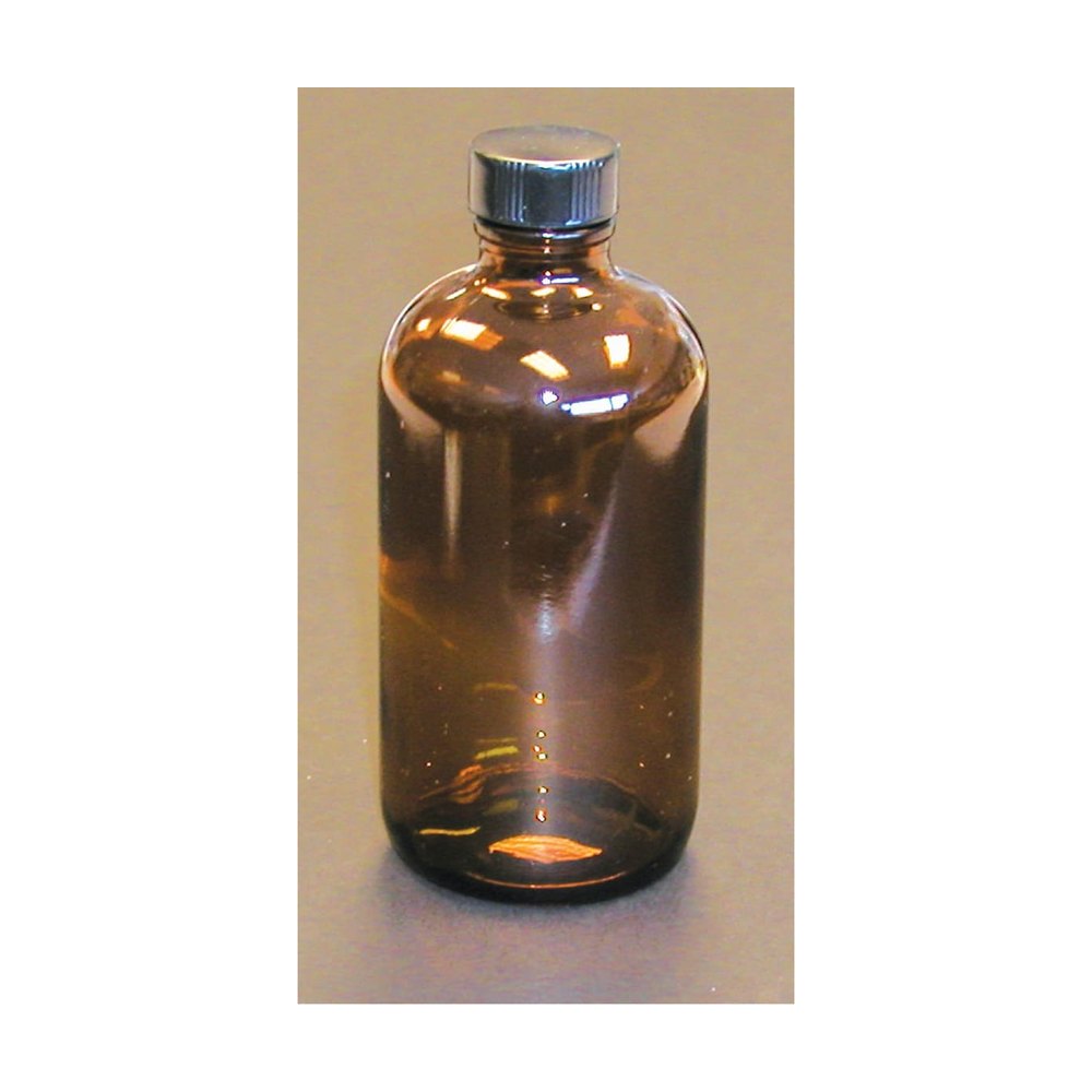 DWK Life Sciences&nbsp;Flacons ronds Boston ambré Wheaton&trade; avec bouchons revêtu de cônes en PE