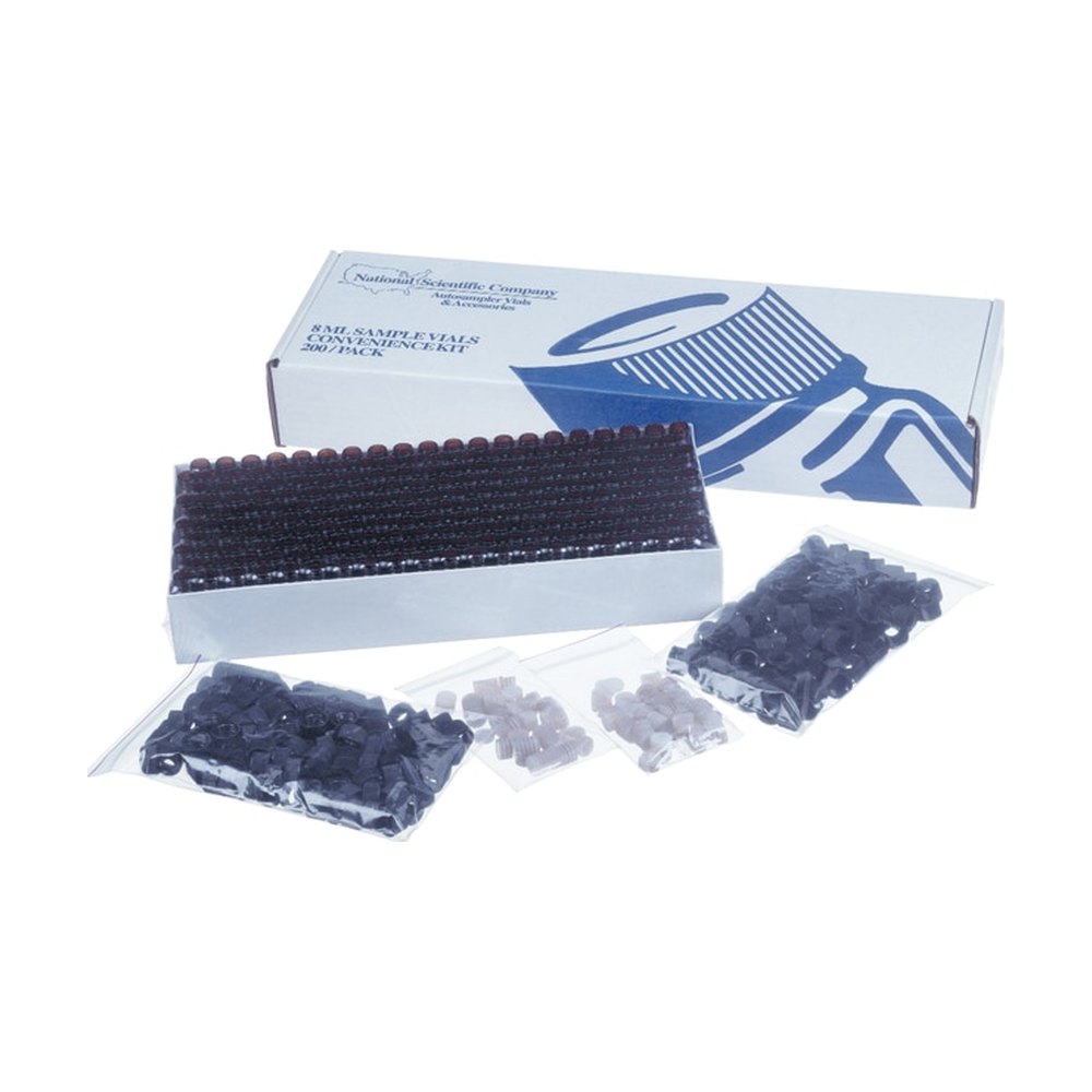 Thermo Scientific&trade;&nbsp;Flacons à échantillons à vis en verre National avec bouchons à opercule et septa