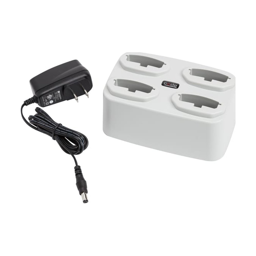 Code Corporation™ Quad Bay Battery Charging Station for CR2700 Barcode Scanner