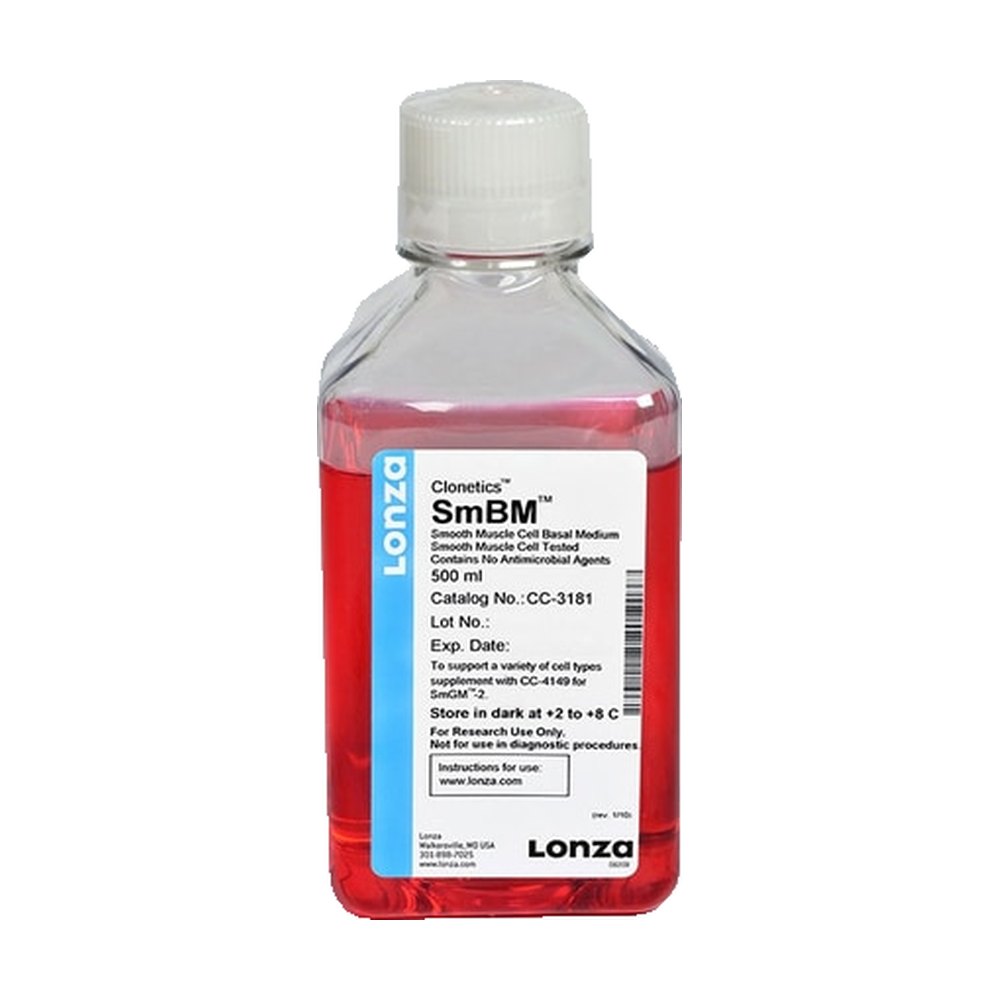 Lonza&trade;&nbsp;SmBM&trade; Smooth Muscle Cell Growth Basal Medium