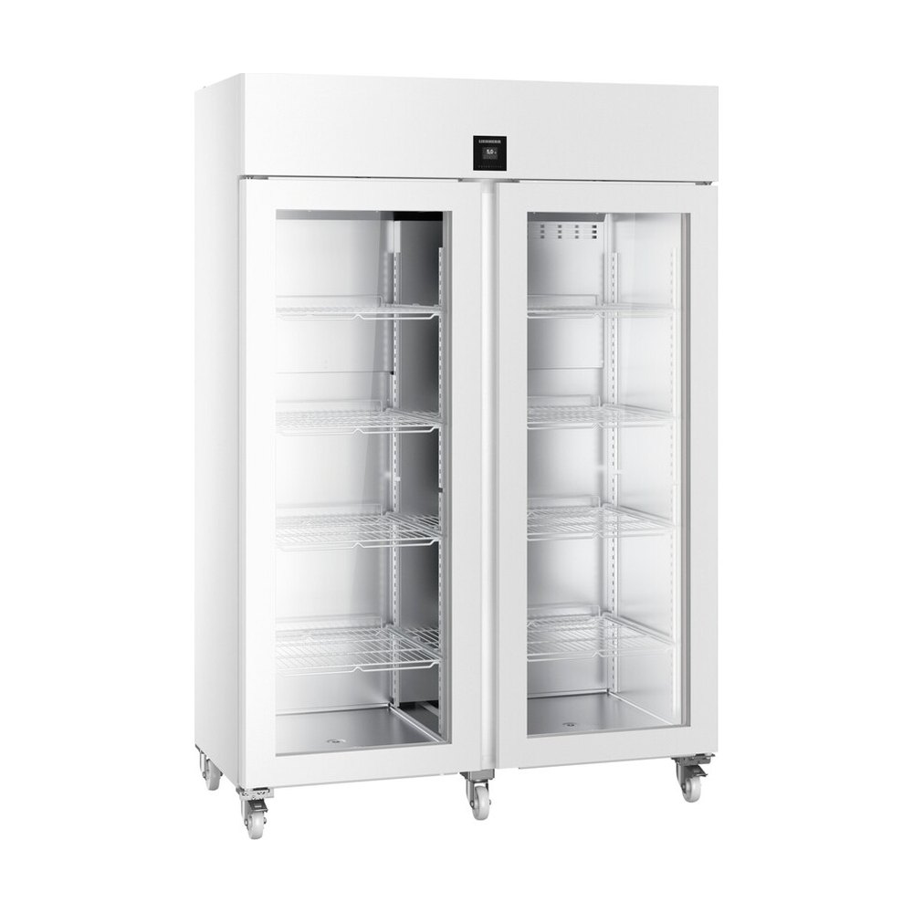 Liebherr™ Perfection High-Volume Upright Lab Fridge With Stainless Steel Interior and Glass Door