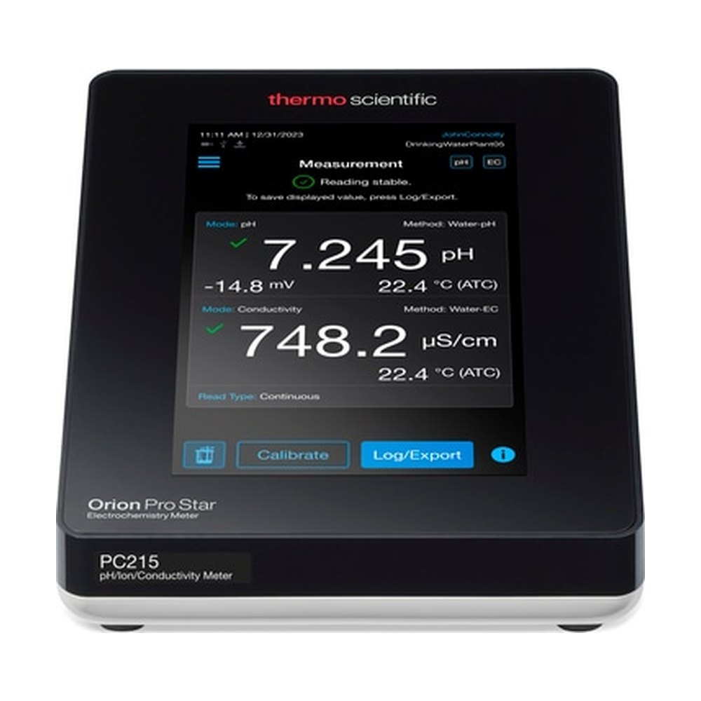 Thermo Scientific™ Orion™ Pro Star PC215 pH/ion and Conductivity Bench Meter with Stand