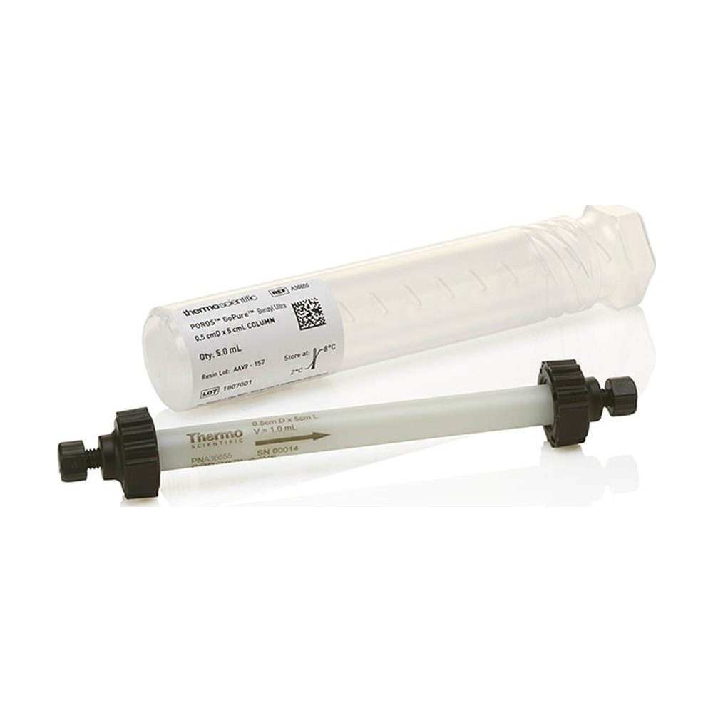 Thermo Scientific&trade;&nbsp;POROS&trade; GoPure&trade; Benzyl Ultra Pre-packed Column, 0.8 x 10 cm, 5 mL