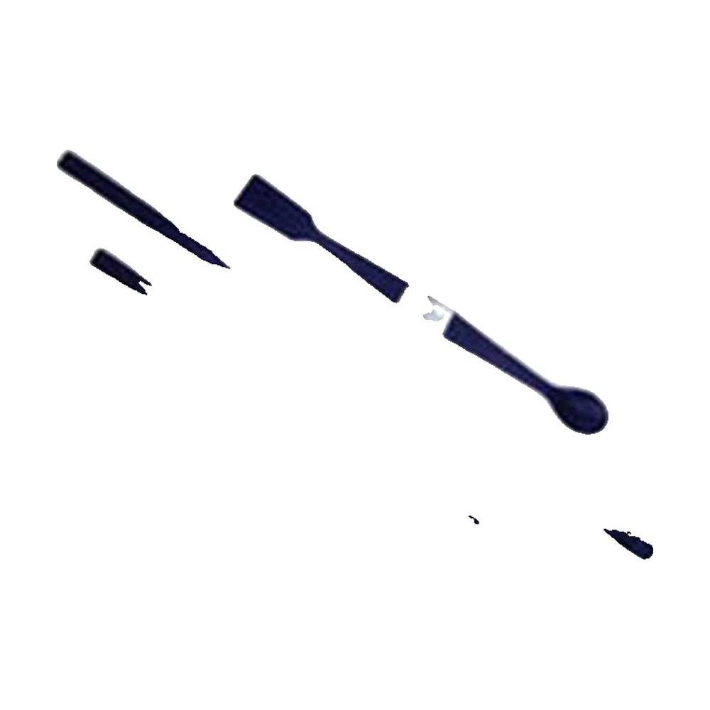 Fisherbrand&trade;&nbsp;Spatules à dépression avec revêtement en PTFE en acier inox
