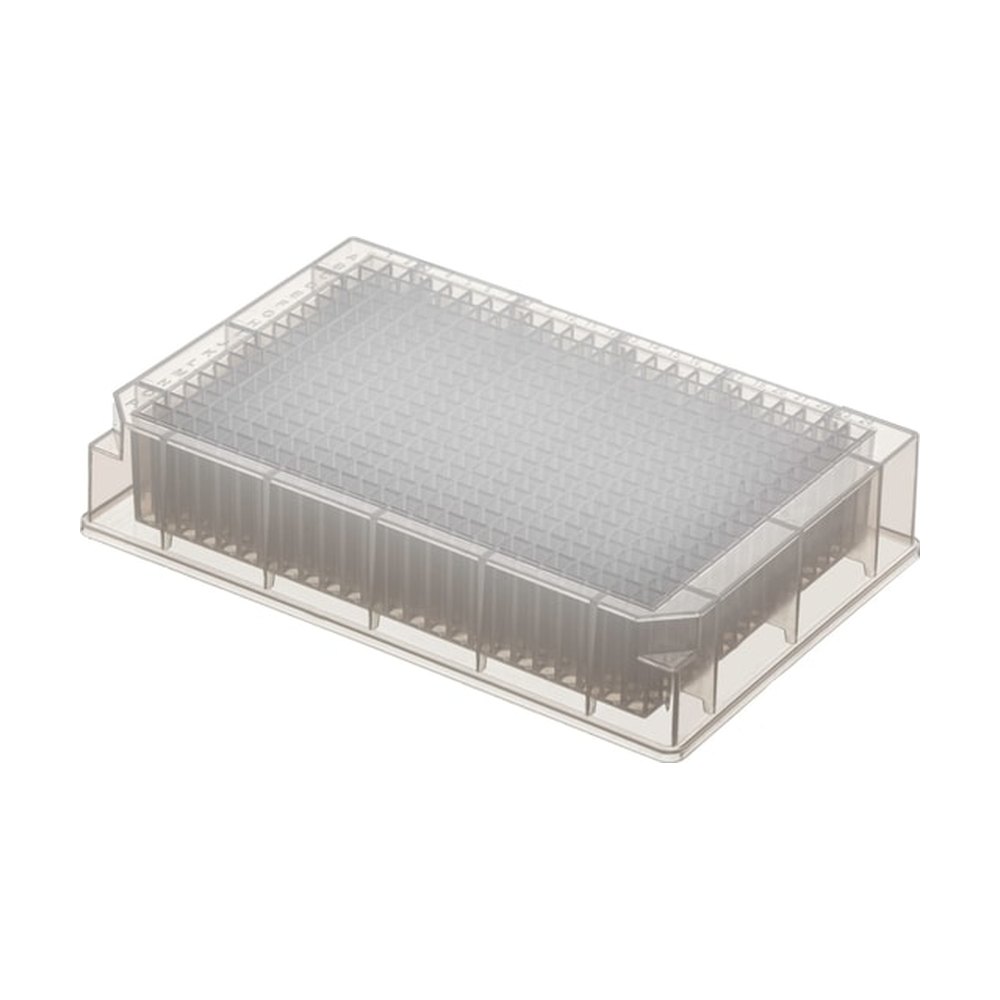 Labcon&trade;&nbsp;Plaque PurePlus&trade; à 384 puits Deep Well de 0,2 ml avec puits carrés