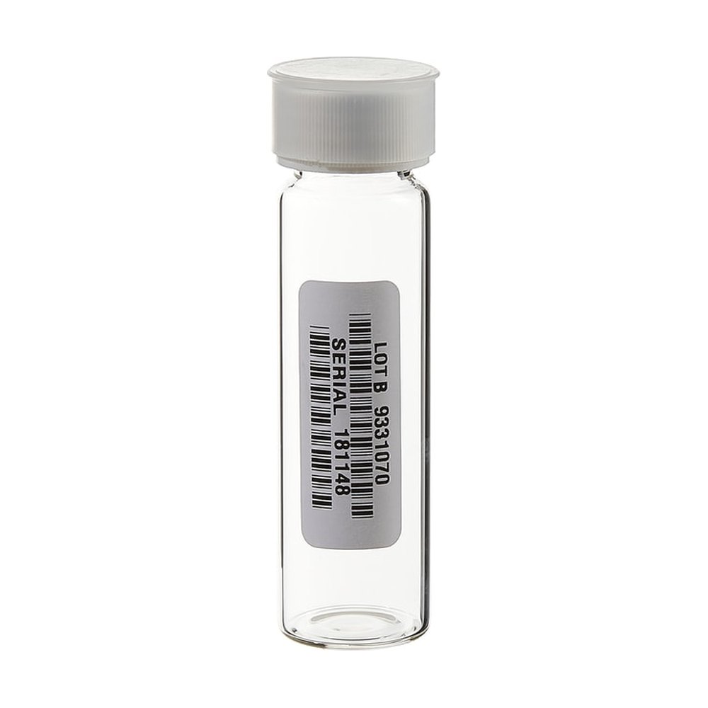 Thermo Scientific™ Flacons en verre transparent Premium Pack de 0,125 po. Septa