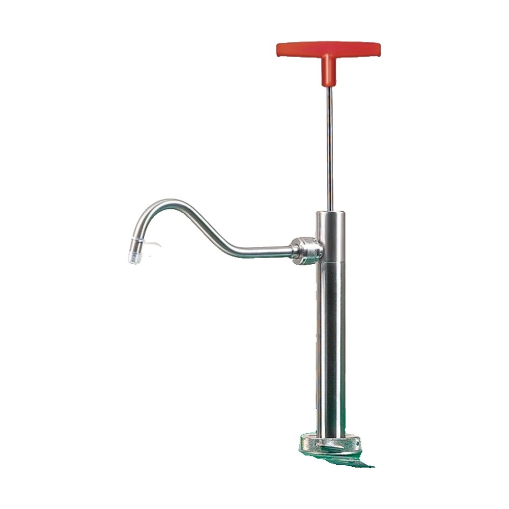 Buerkle™ Coude de sortie V2A, seul pour Pompe vide-fût inox