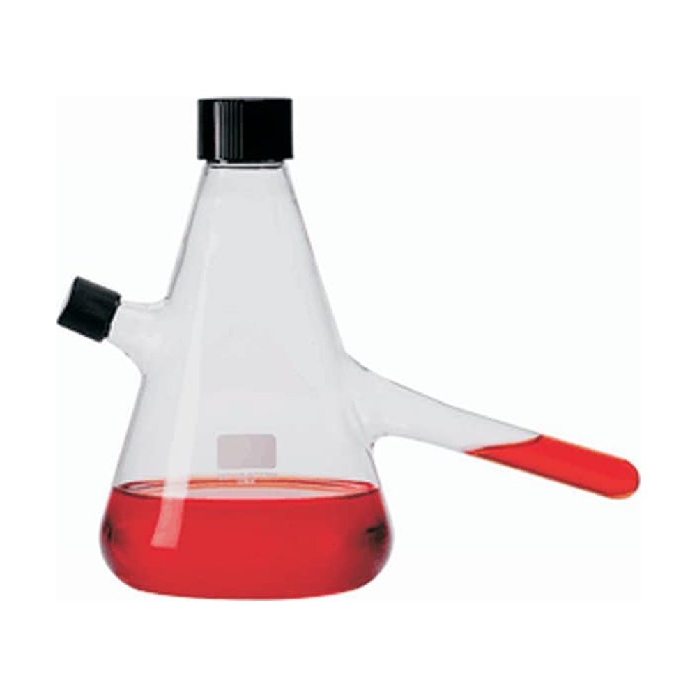 DWK Life Sciences&nbsp;Flacon de culture Nephelo Wheaton&trade; avec port et bouchons de nettoyage