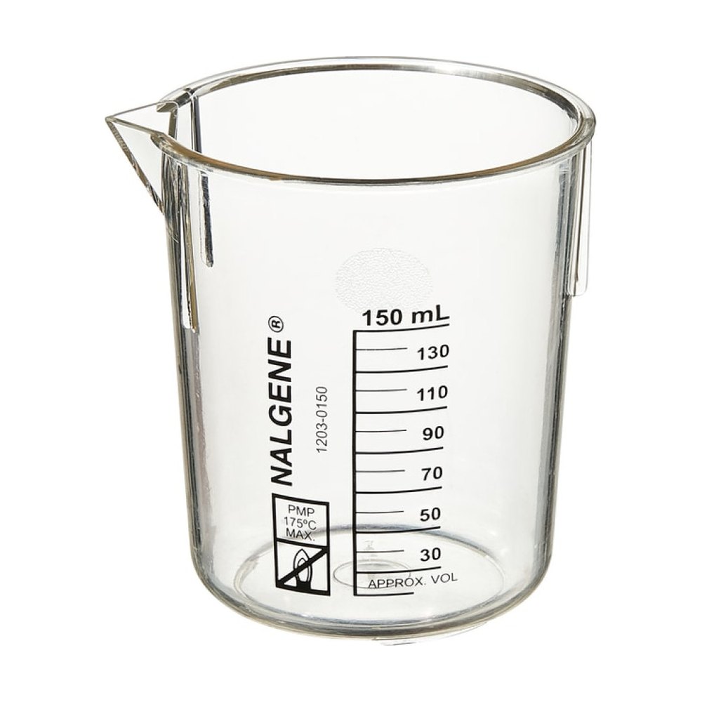 Béchers Griffin de forme basse en PMP Nalgene™, 30 ml 150 ml