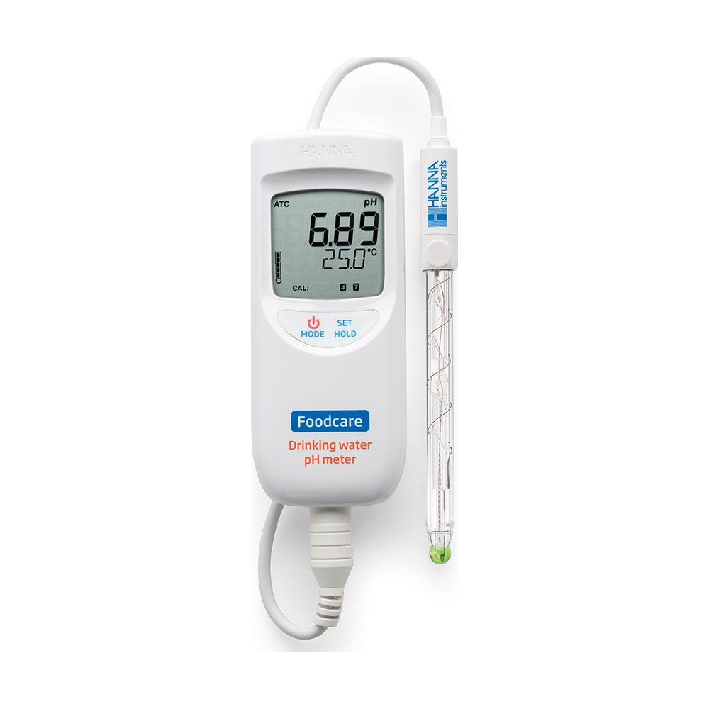 pH-/°C-mètre compact étanche spécial eau potable – HI99192 – Hanna Instruments