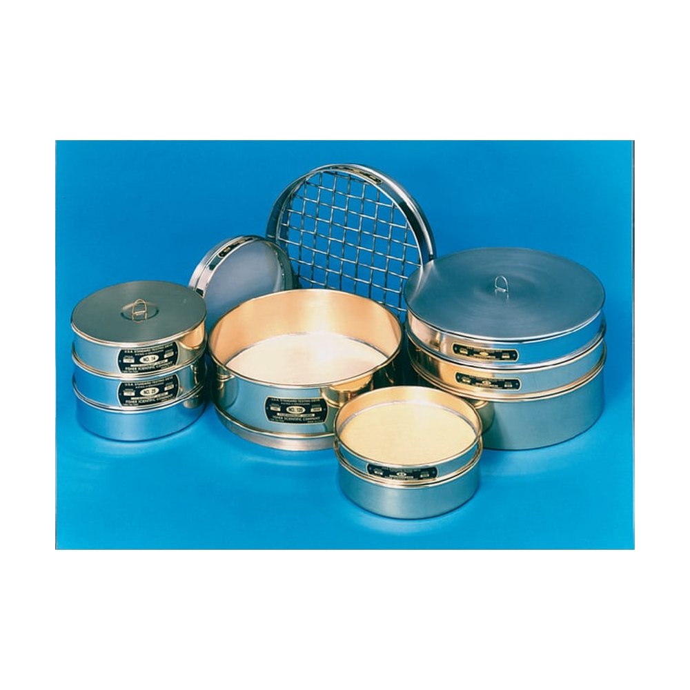 Fisherbrand&trade;&nbsp;Tamis en acier inoxydable norme américaine, 8 po de diamètre x 2 po de profondeur