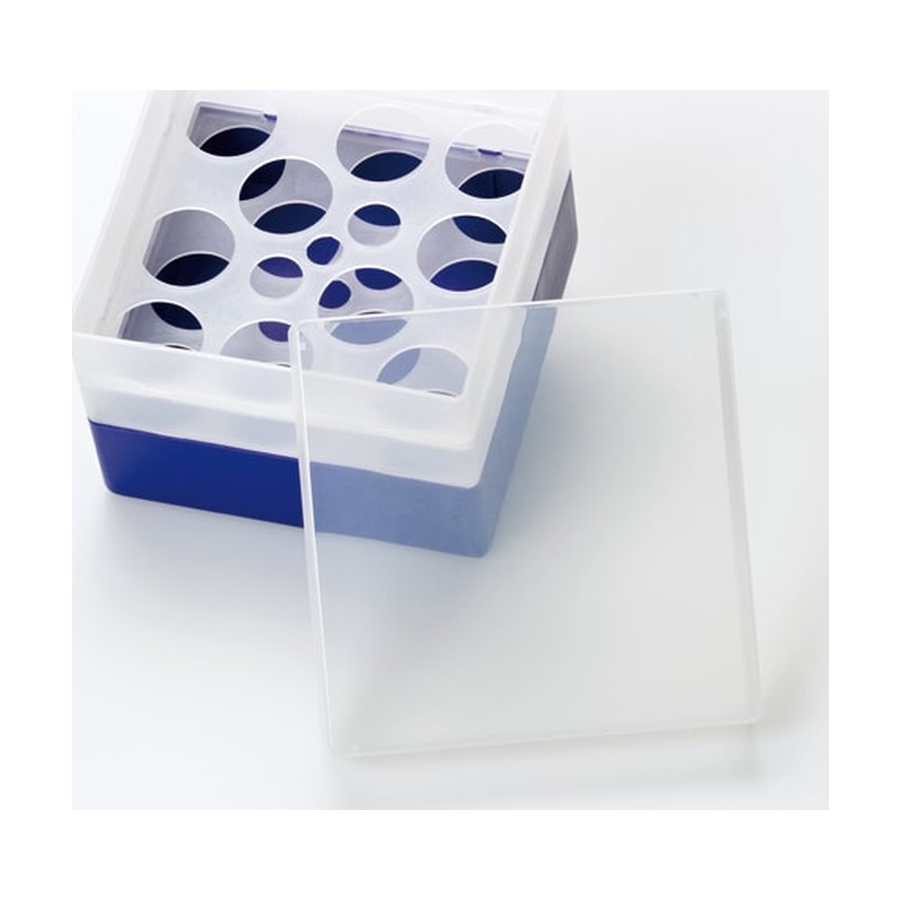 Fisherbrand&trade;&nbsp;Boîtes de stockage en polypropylène avec couvercle, autoclavable, pour flacons EPA