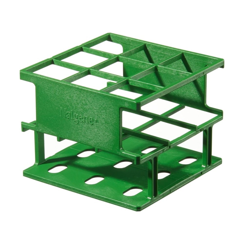 Demi-racks Nalgene™ Unwire™ : Technologie de fabrication Resmer™ Vert