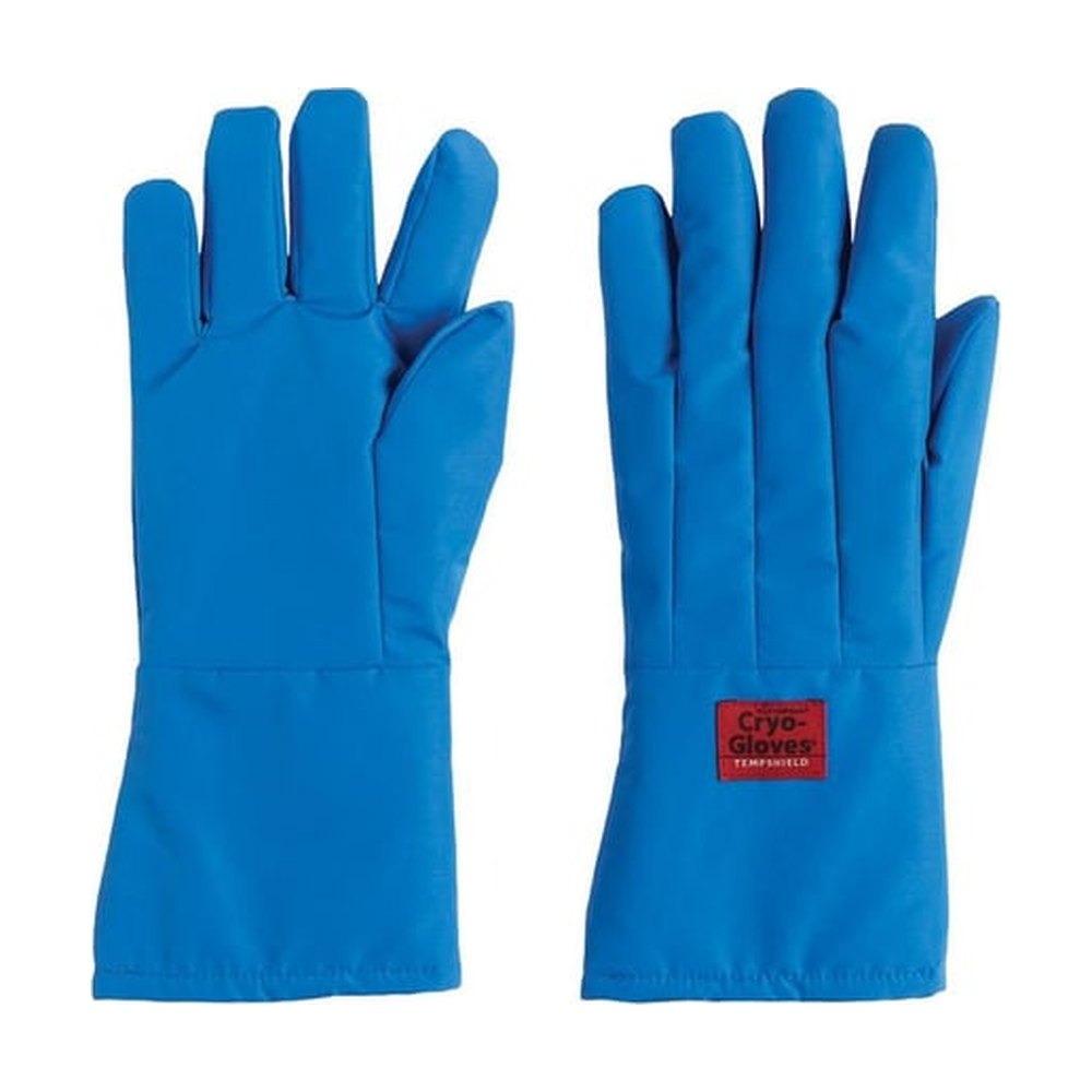 Tempshield&trade;&nbsp;Gants cryogéniques mi-bras étanches bleus Cryo-Gloves&trade;