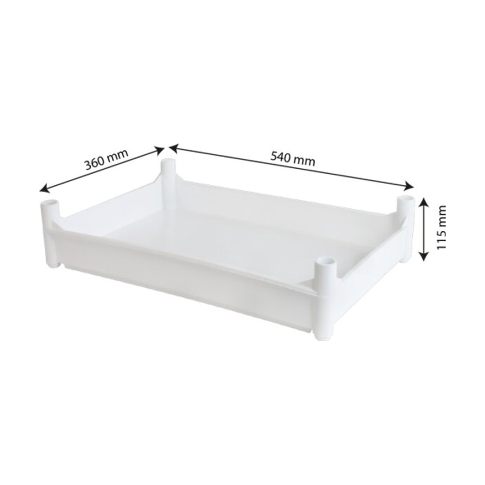 Gilac&trade;&nbsp;Bac empilable à pieds