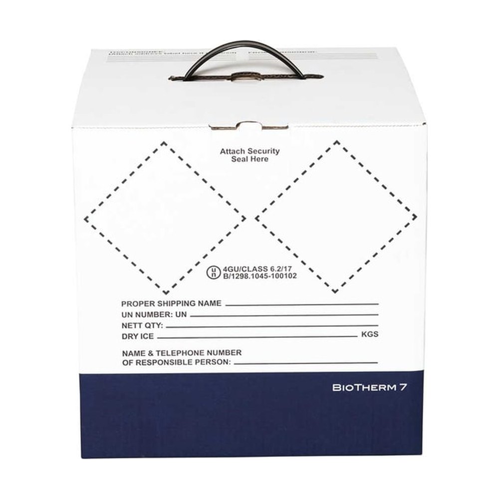 Intelsius&trade;&nbsp;Emballage d’expédition sur carboglace BioTherm&trade;