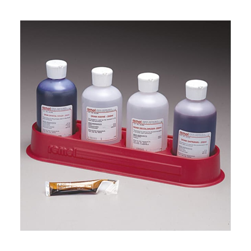 Thermo Scientific&trade;&nbsp;Plateau en plastique du kit de coloration de Gram Remel&trade;