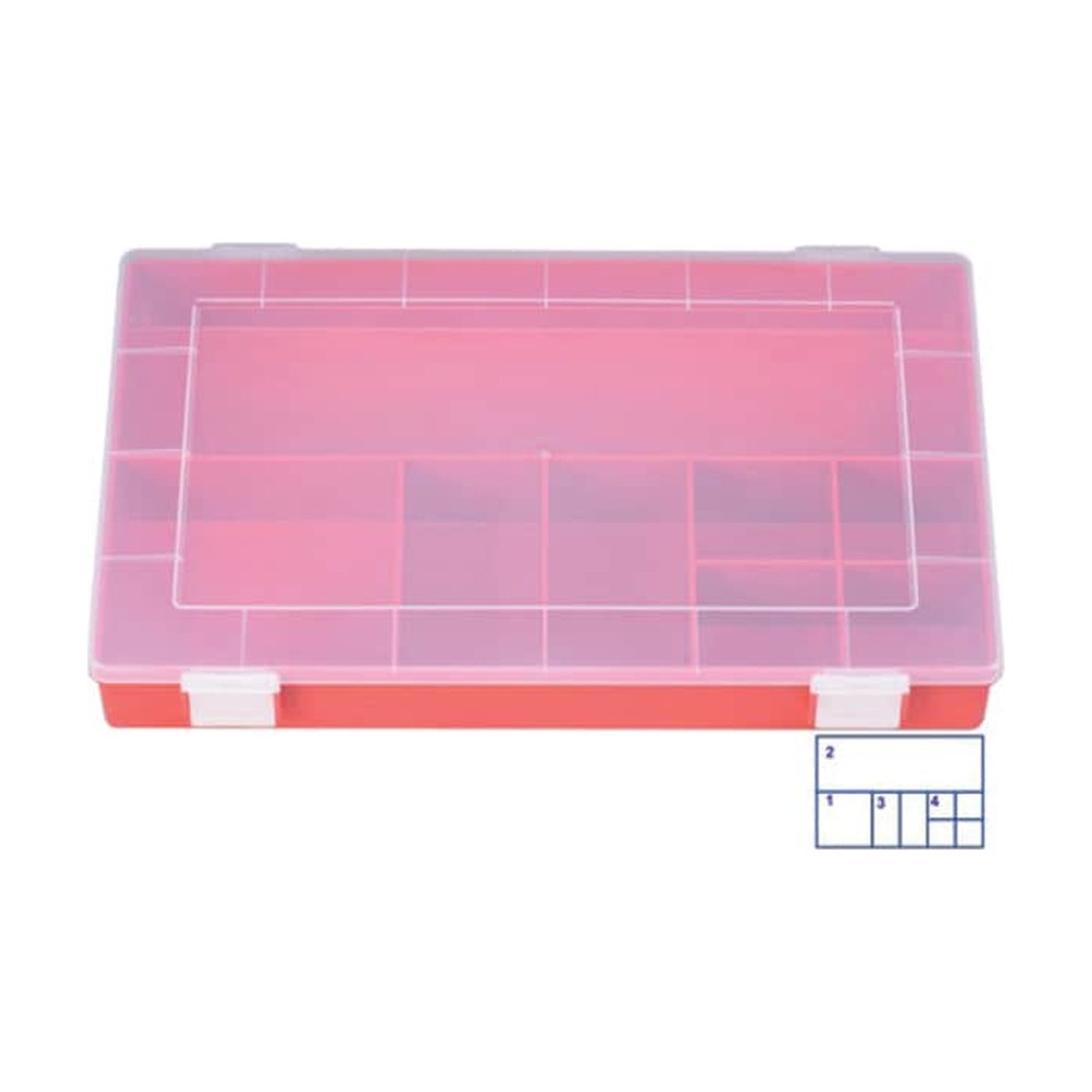 Huenersdorf&trade;&nbsp;Boîte d’assortiments CLASSIC&trade; en PP à 8 compartiments
