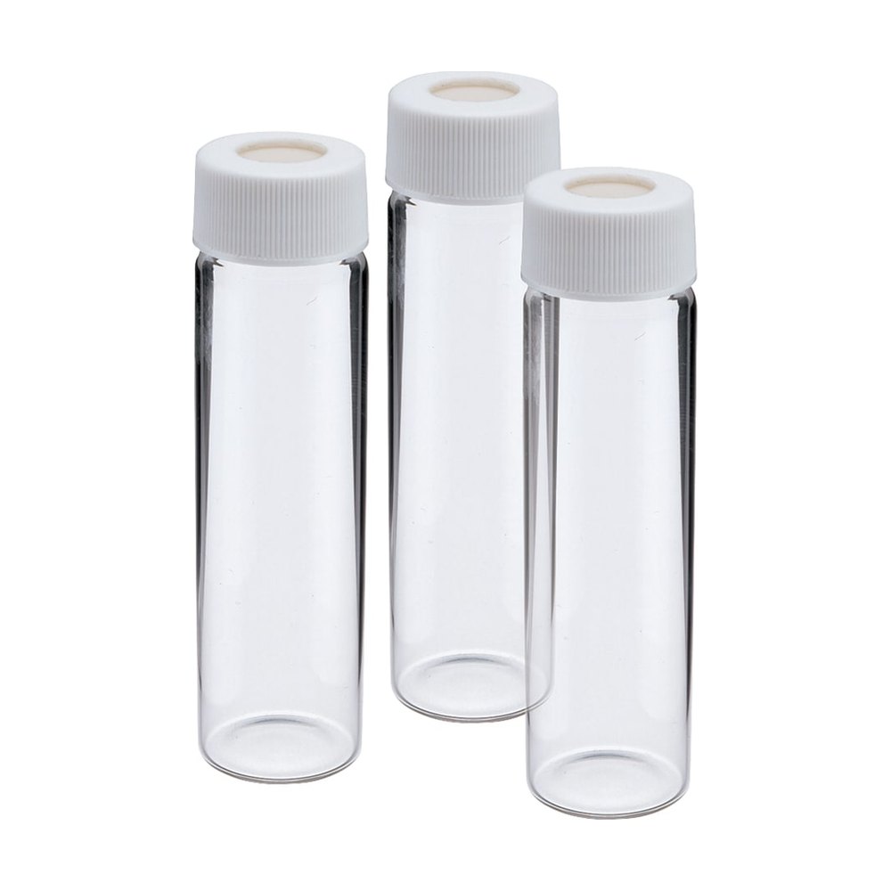DWK Life Sciences&nbsp;Flacons d’échantillonnage à filetage ClearScrew Kimble&trade; avec bouchons fixés