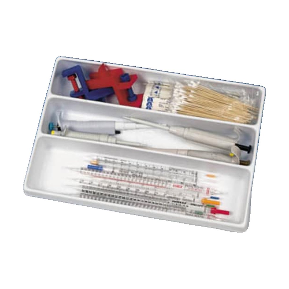 Fisherbrand&trade;&nbsp;Plateau à 3 compartiments en polystyrène