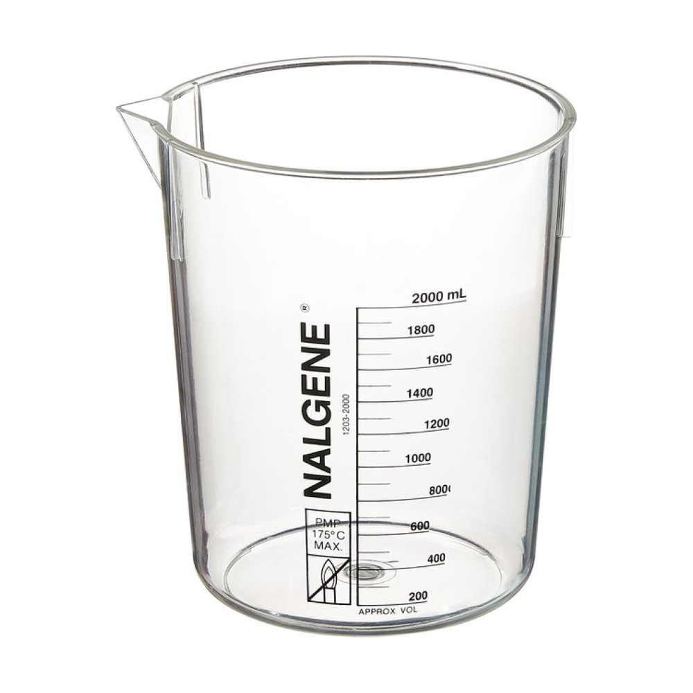 Béchers Griffin de forme basse en PMP Nalgene™, 30 ml 2000 ml