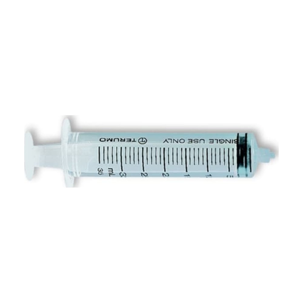 Terumo&trade;&nbsp;Seringue en trois parties à pointe concentrique Luer-Lock, 5 ml