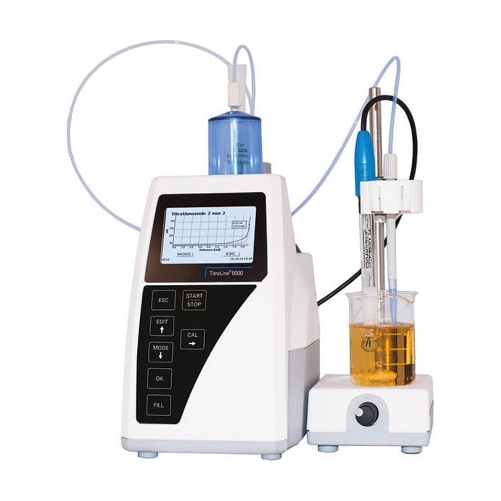 SI Analytics TitroLine™ 5000 avec 20 ml d’unité de dosage de base