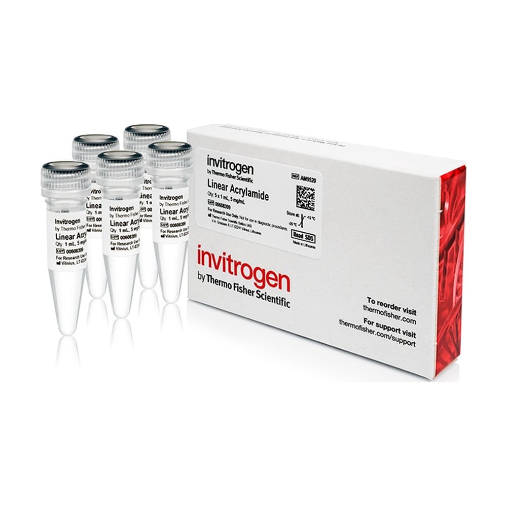 Invitrogen&trade;&nbsp;Acrylamide linéaire (5 mg/ml) (tube de 1 ml)