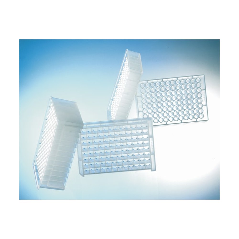 Greiner Bio-One&nbsp;Plaque de stockage 2ml à 96 puits profonds avec fond conique MASTERBLOCK&trade;
