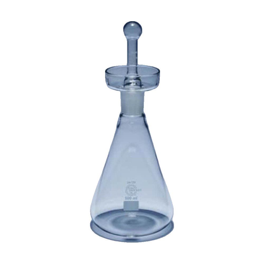 Flacon pour indice d’iode en verre borosilicaté Quickfit&trade;