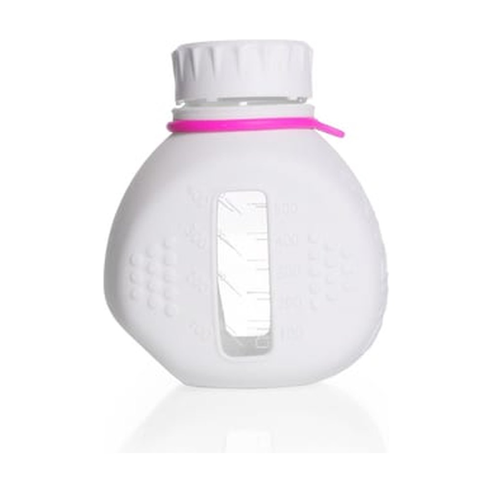 DWK Life Sciences Bouclier lumineux de flacon DURAN™ TILT, blanc, caoutchouc de silicone