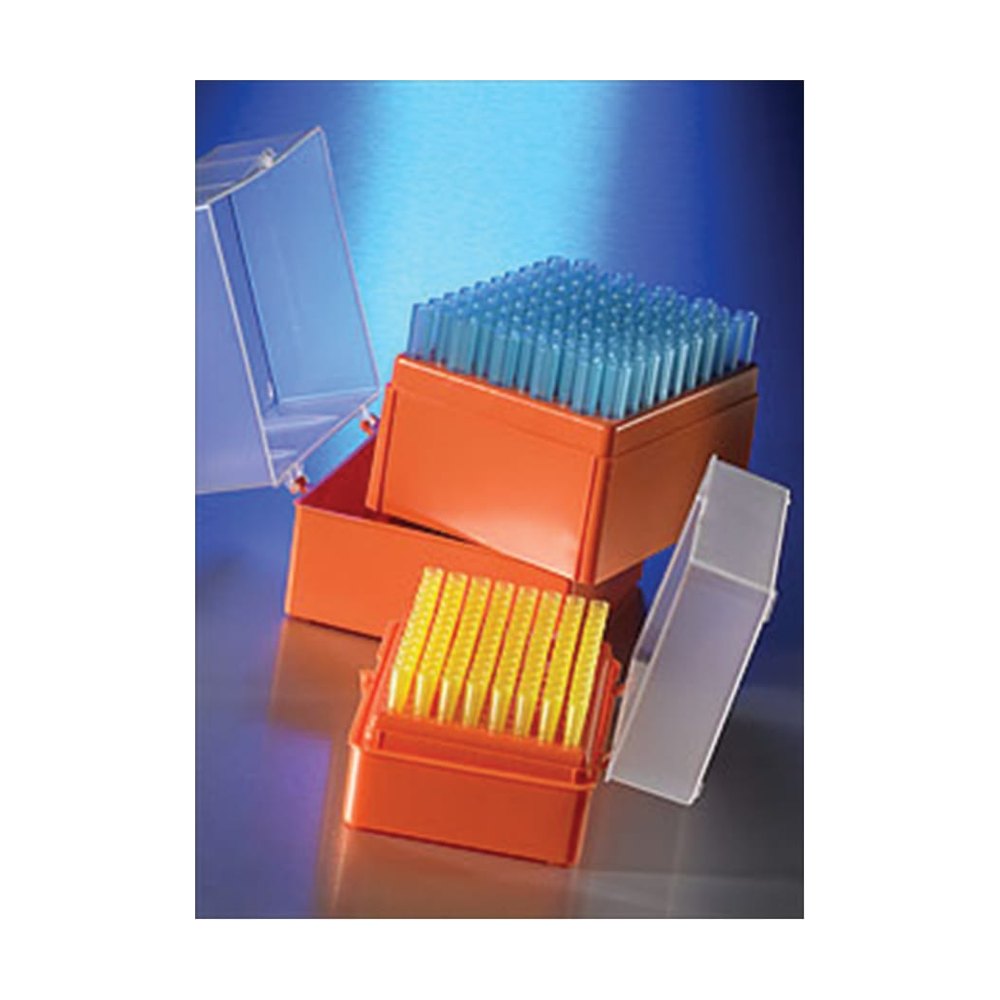 Corning&trade;&nbsp;Pointes de pipettes sur rack à charnière taille standard, non stériles