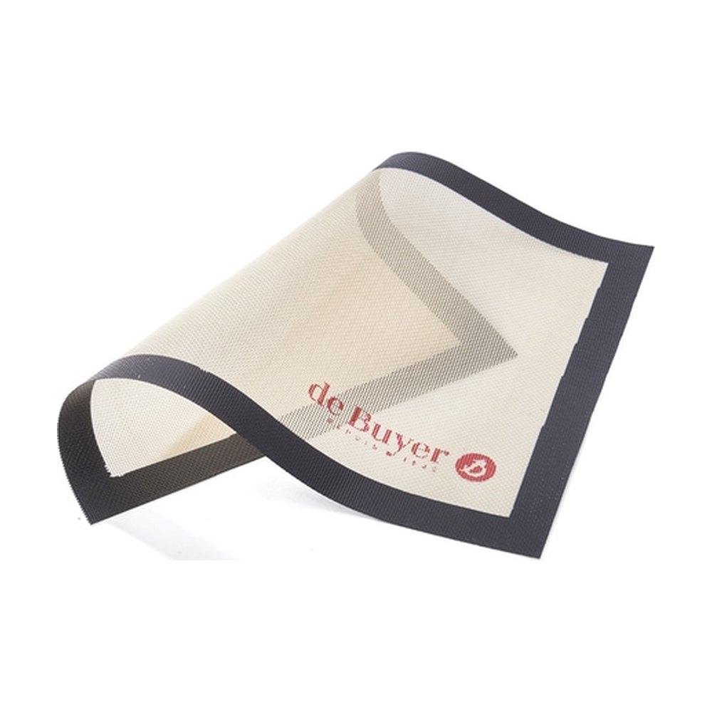 De Buyer&trade;&nbsp;Tapis de cuisson en fibres de verre revêtu de silicone