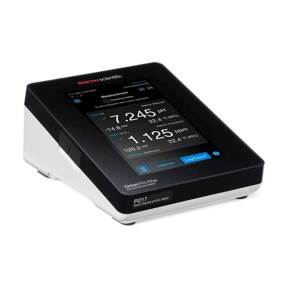 Thermo Scientific™ Orion™ Pro Star PI217 Dual Channel pH/Ion Bench Meter