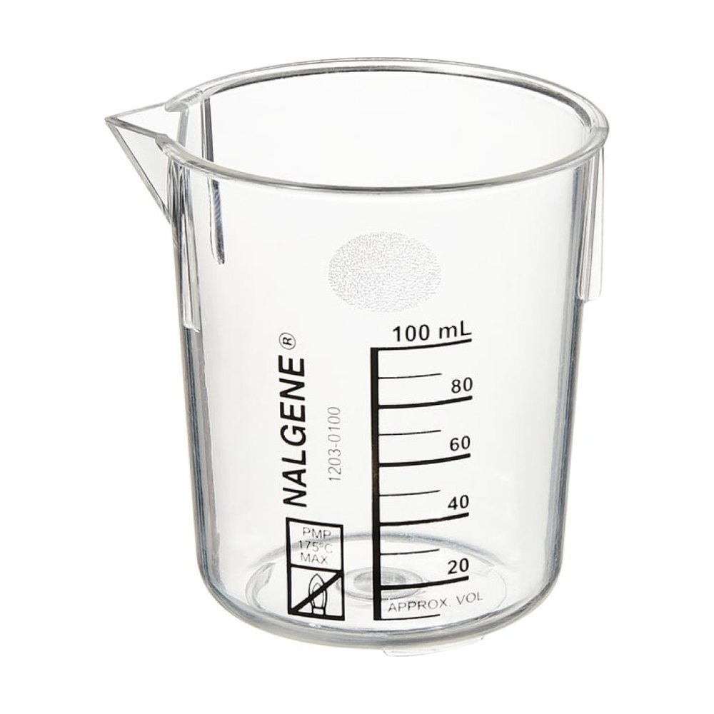 Béchers Griffin de forme basse en PMP Nalgene™, 30 ml 100 ml
