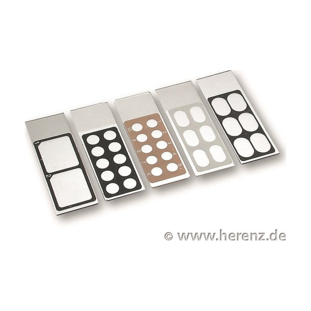 Heinz Herenz&nbsp;Lames de microscope à bords coupés