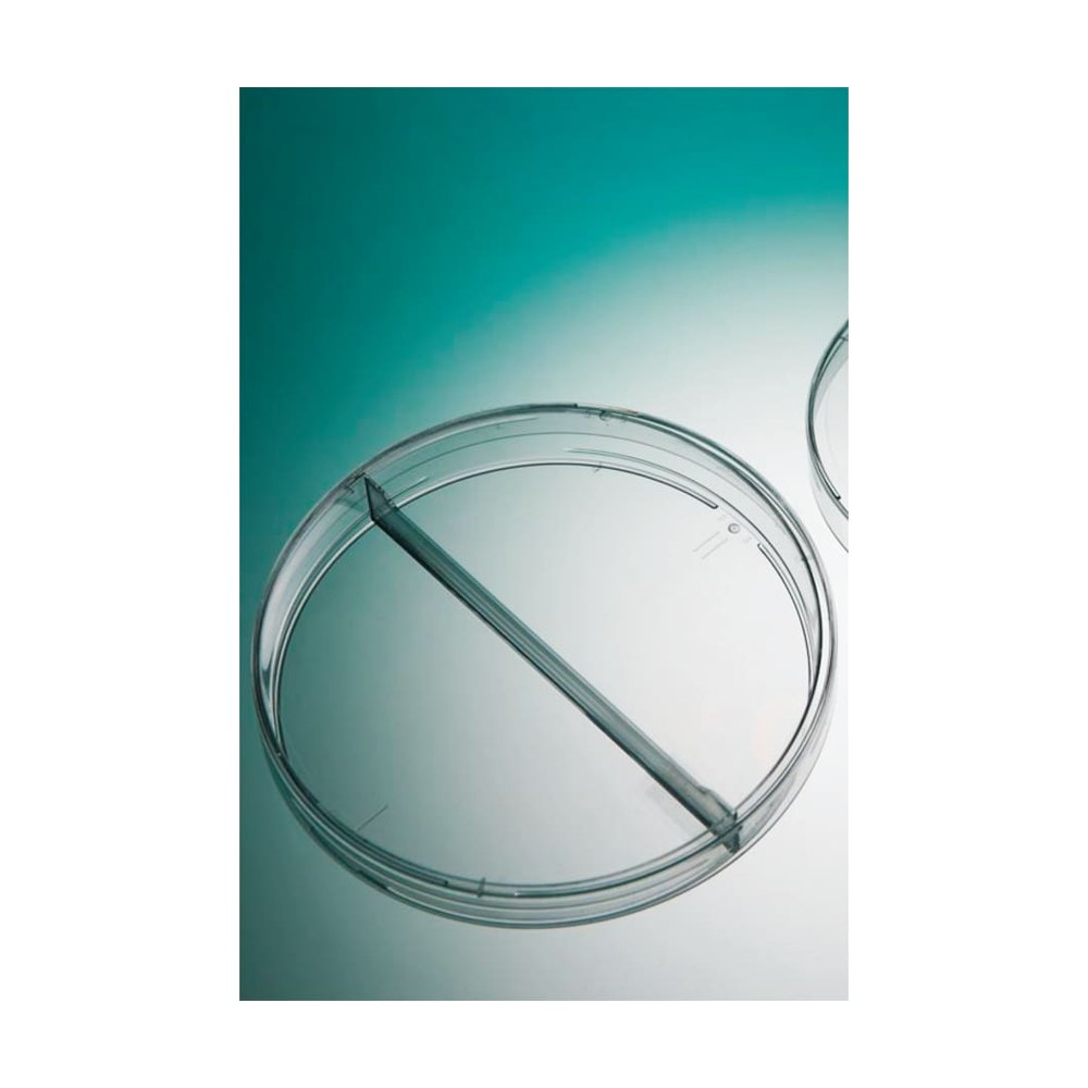 Gosselin&trade;&nbsp;Boîte de Petri à deux plaques 100 x 15 mm, conditionnement double avec étiquettes de traçabilité, optimisée pour l’automatisation