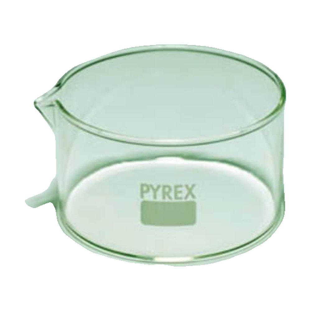 Boîte de cristallisation Pyrex&trade; avec bec verseur