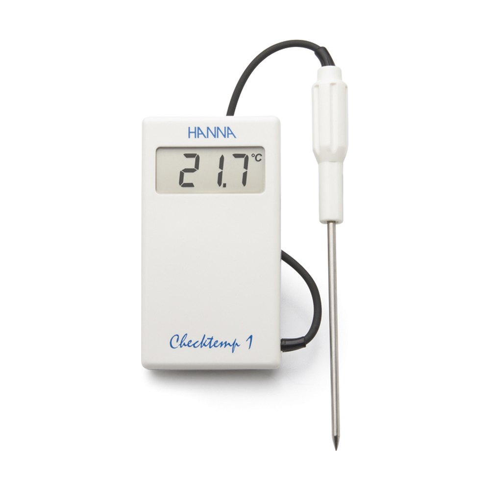 Thermomètre de précision avec sonde déportée Checktemp®1, câble 1 m, conforme EN13485 – HI98509 – Hanna Instruments