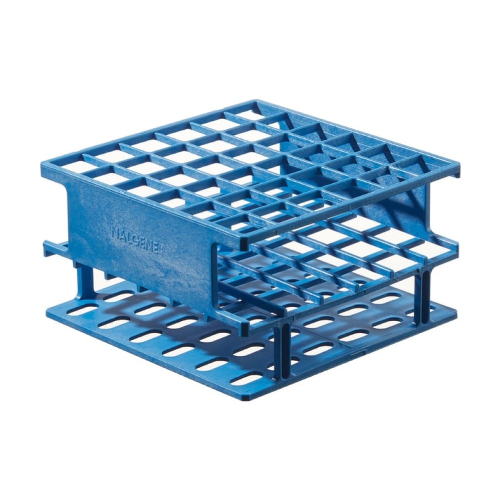 Demi-racks Nalgene™ Unwire™ : Technologie de fabrication Resmer™ Bleu