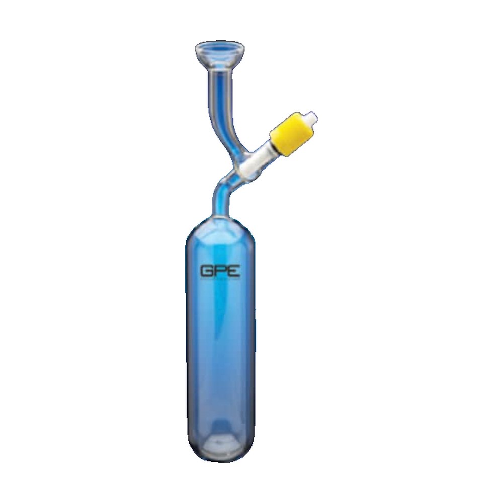 GPE Scientific™ Flacon à vide J Young / Schlenk avec robinet à joint torique et cuvette à joint torique à rotule