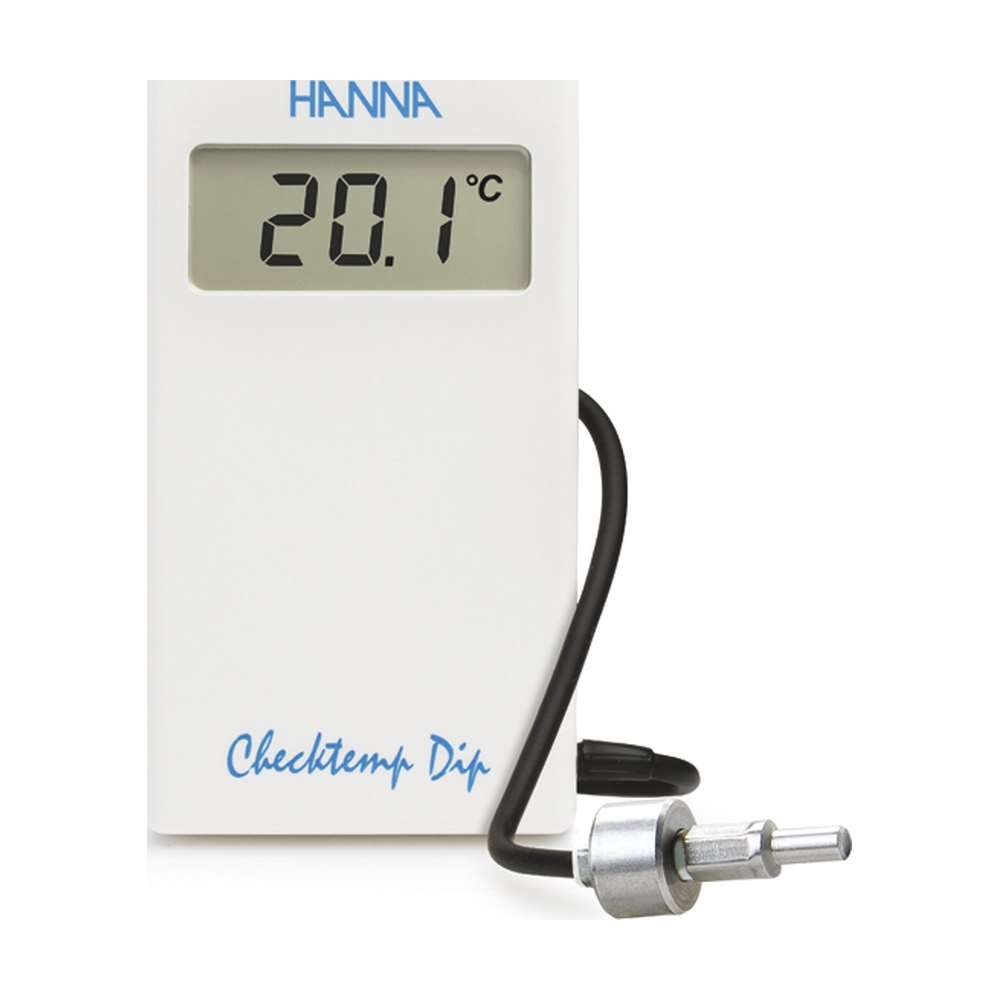Thermomètre compact avec sonde lestée Checktemp® Dip, câble 3 m – HI98539 – Hanna Instruments