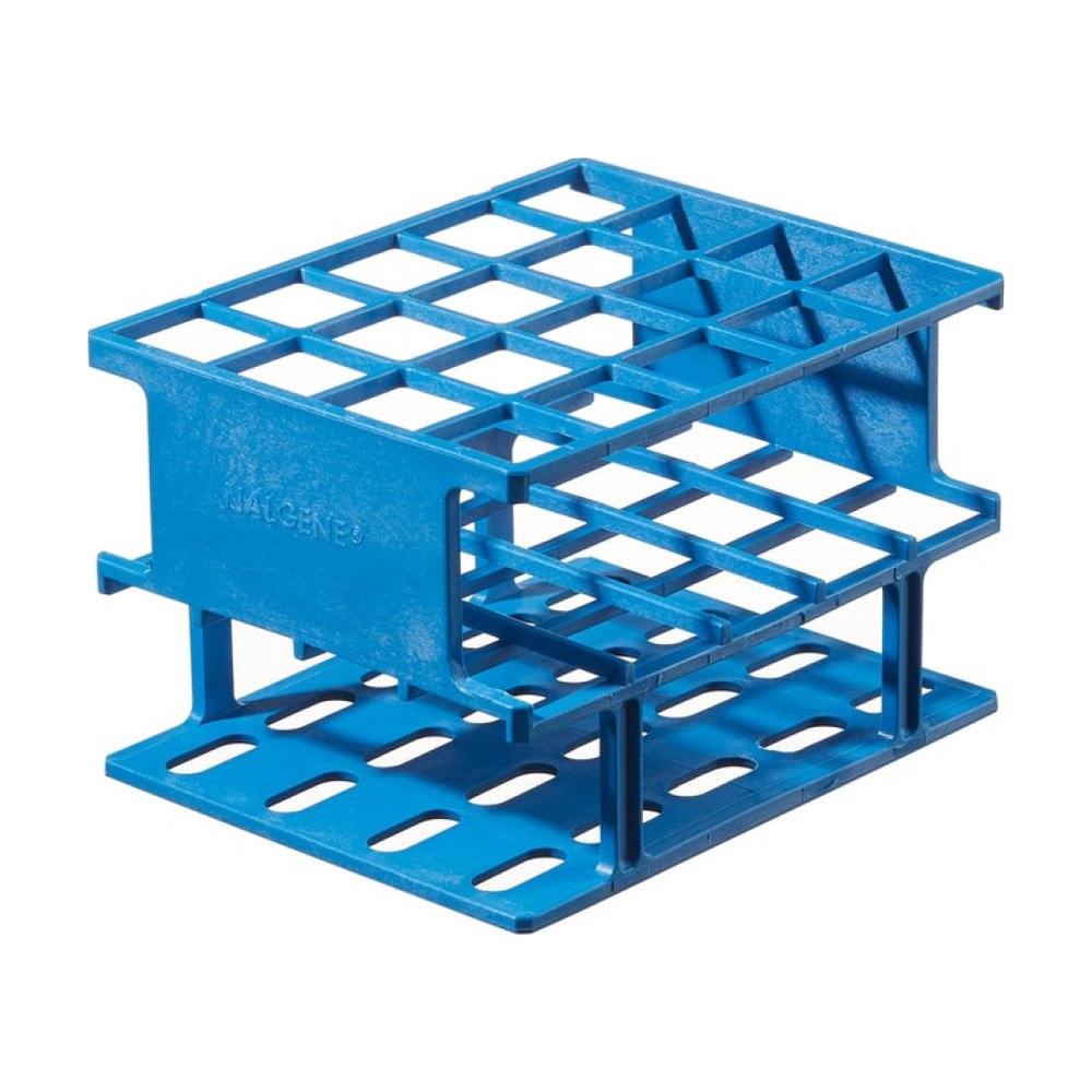 Demi-racks Nalgene™ Unwire™ : Technologie de fabrication Resmer™ Bleu