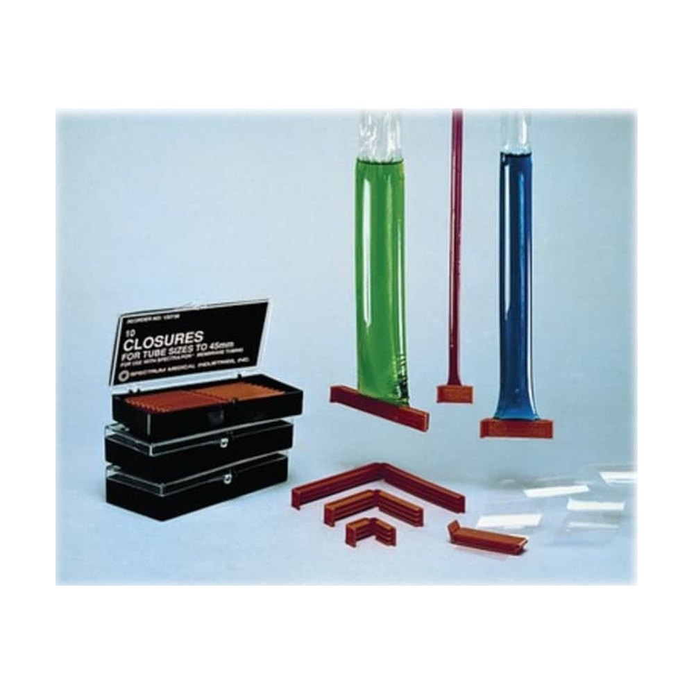 Spectrum Labs&trade;&nbsp;Bouchon pour tubes de dialyse, bleu 55 mm Spectrum